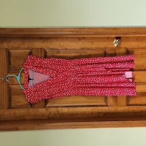 BCBG maxazaria faux wrap dress